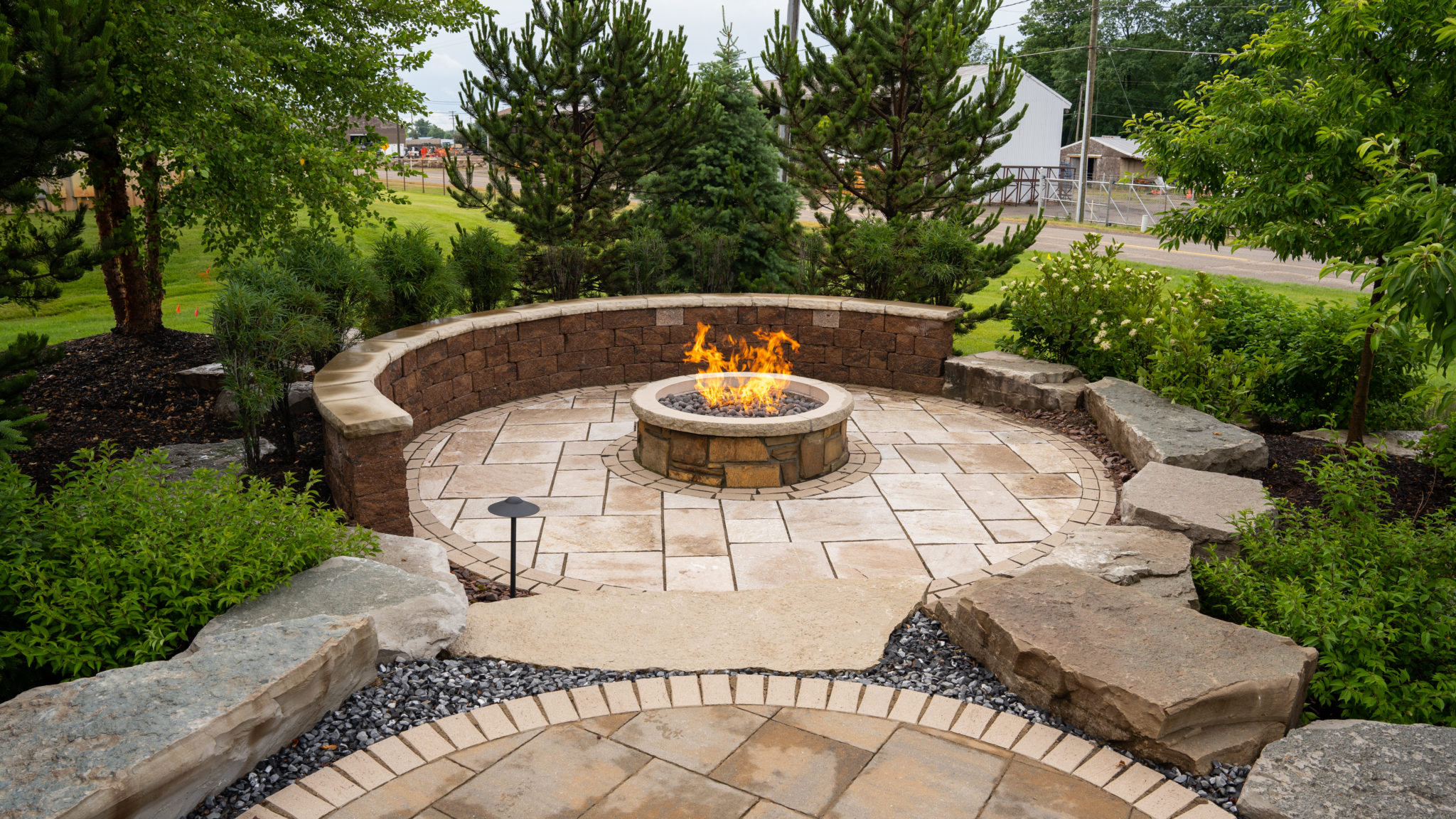 Hardscaping in Cary example 1