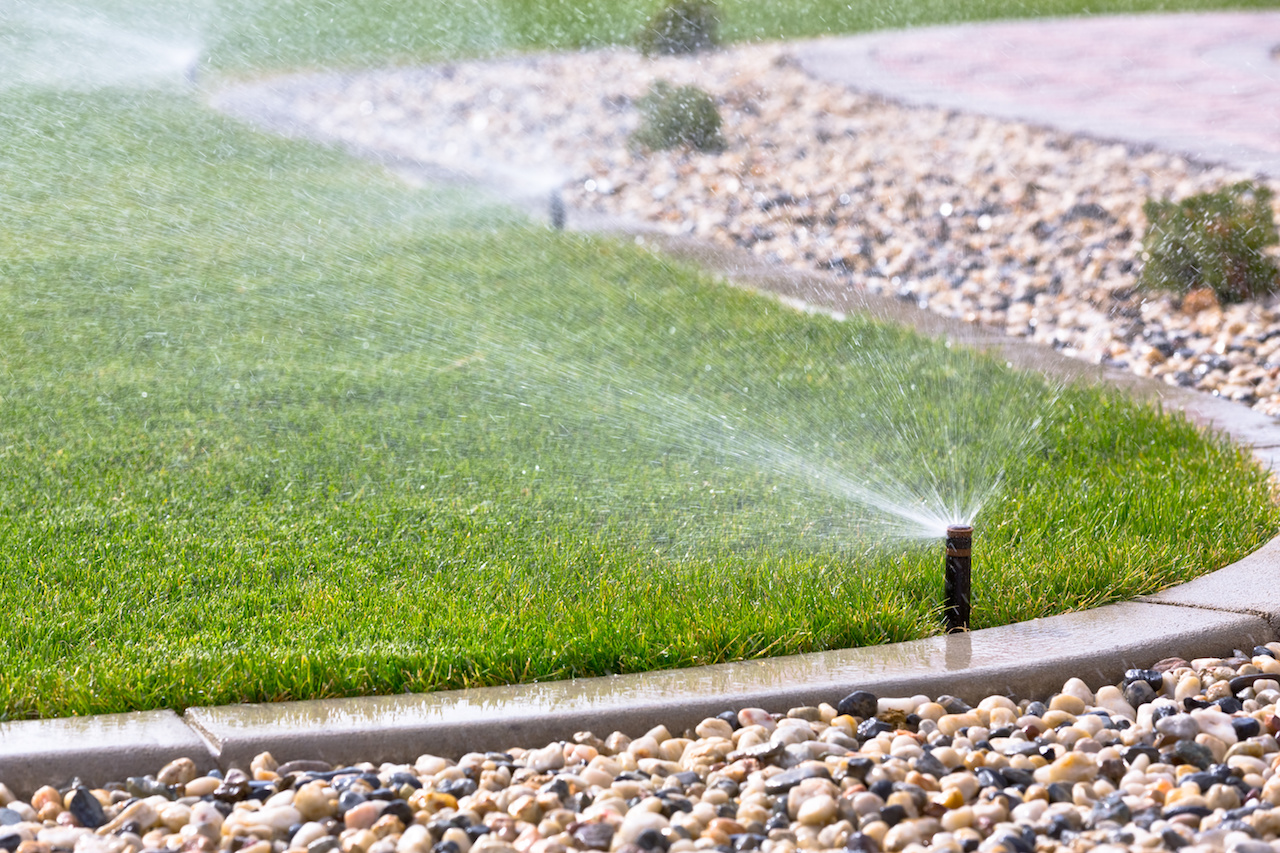 Irrigation System Installation in Cary example 2