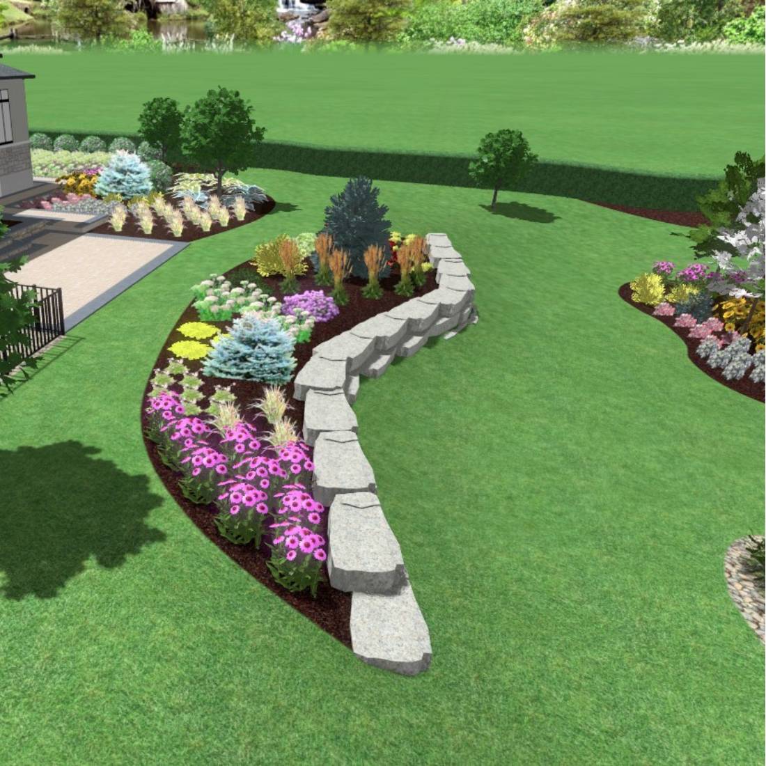 Landscape Design in Cary example 2
