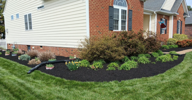 Mulch Installation in Cary example 4