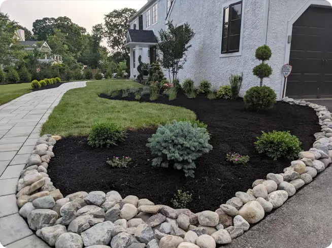 Mulch Installation in Cary example 5
