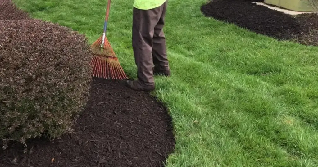 Mulch Installation in Cary example 7