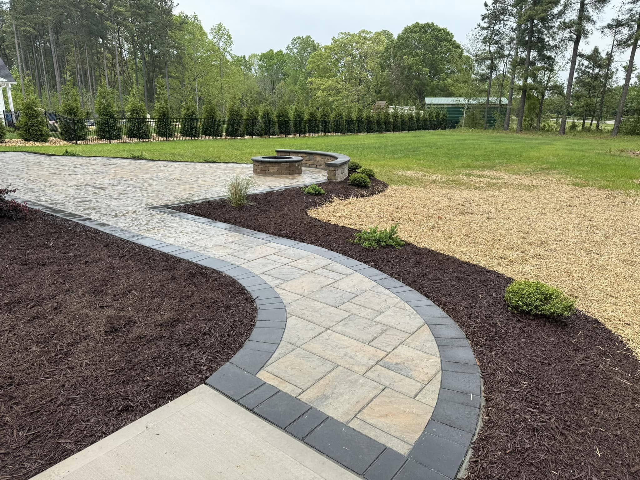 Mulch Installation in Cary example 8