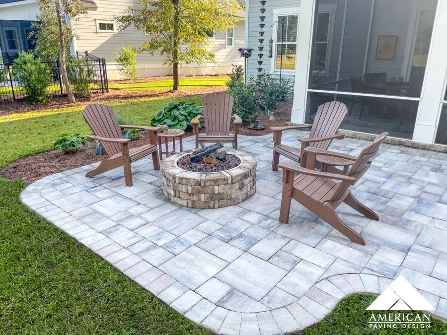 Patio Installation in Cary example 1